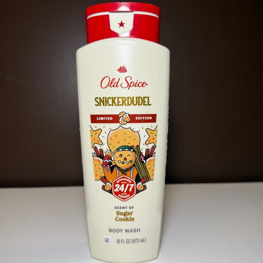 NEW Old Spice Snickerdudel Body Wash and Deodorant Limited Edition Holiday Set